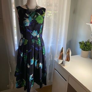 Floral midi dress